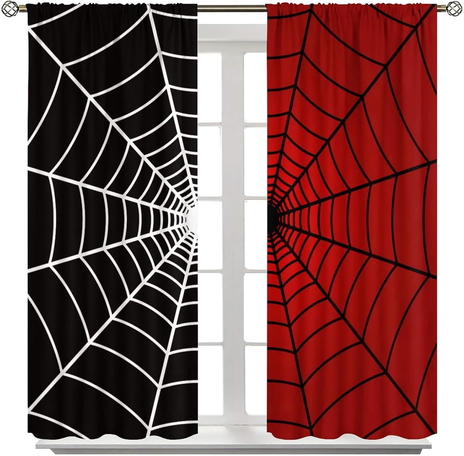 Spider Web Window Curtains, Bl - đánh giá và giá 3D Printing Web