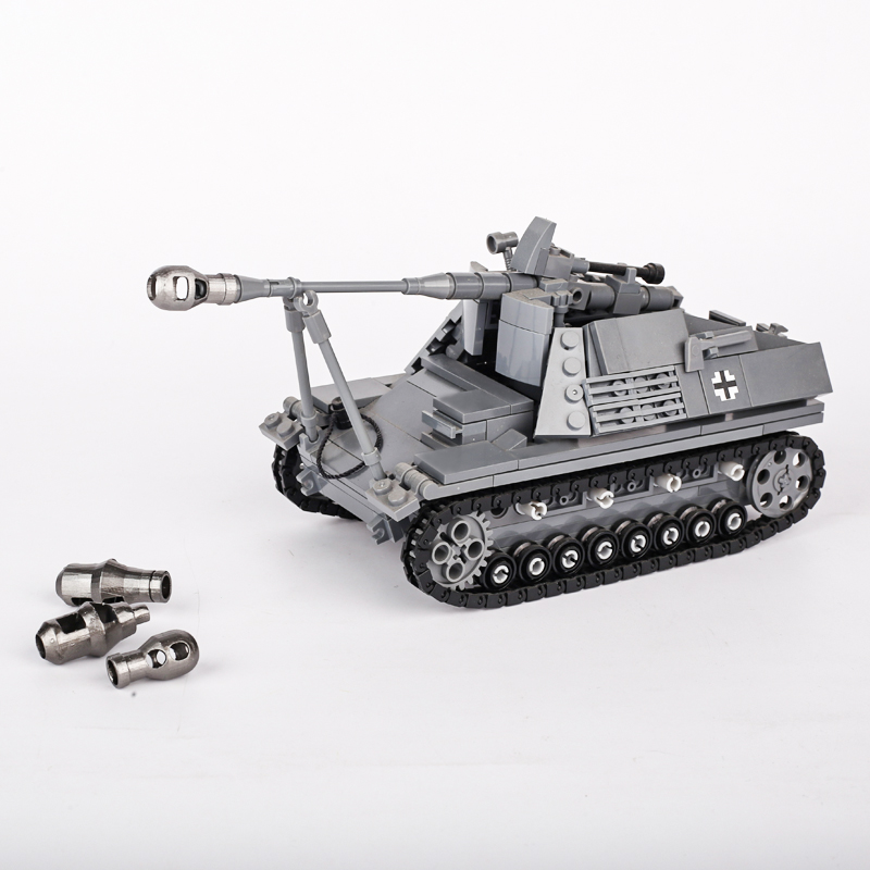 MOC Tank Muzzle Brake 3D Print - đánh giá và giá 3D Printing Lego Bricks