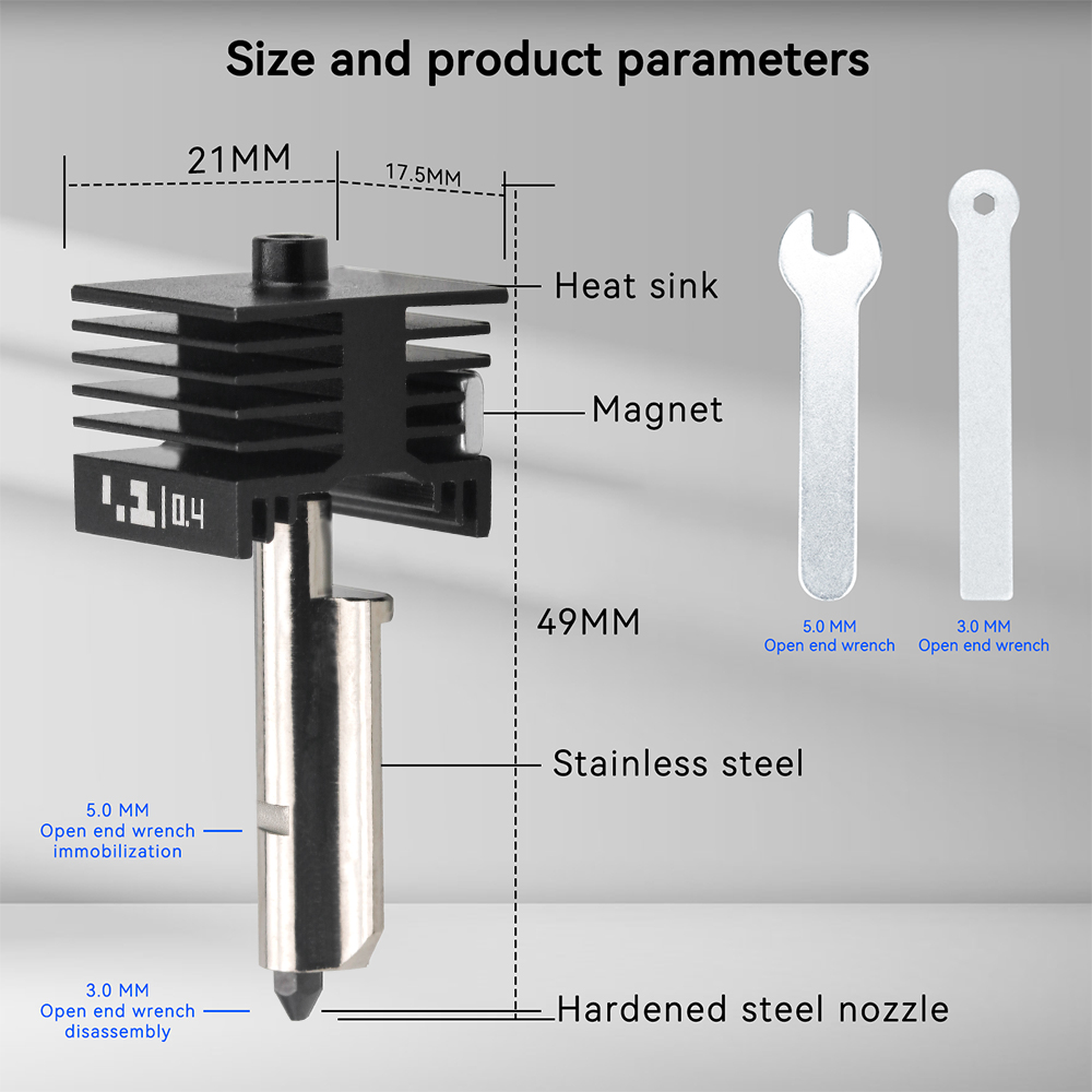 For Bambu Lab P2S X2D Upgraded - đánh giá và giá 3D Printing Steel
