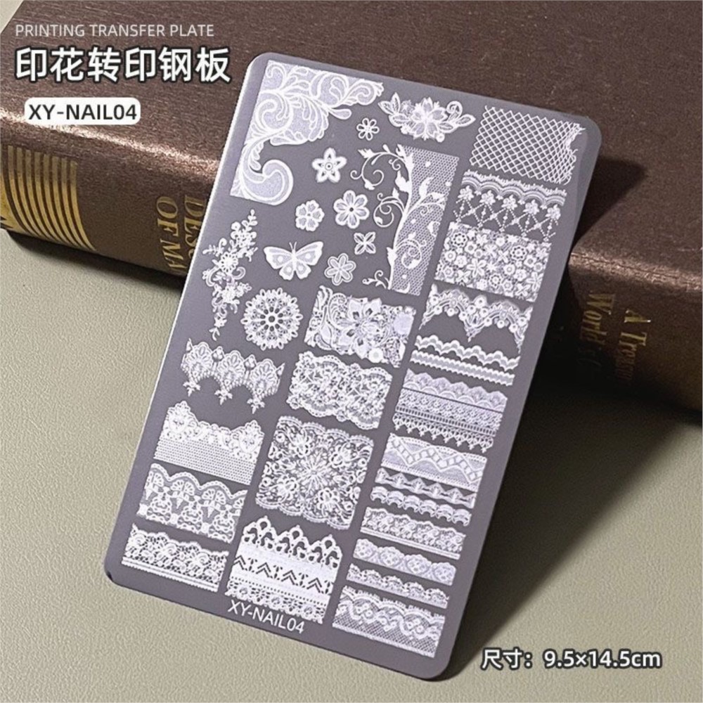 9*15cm 3D Lace Butterfly Nail  - đánh giá và giá 3D Printing Templates Free