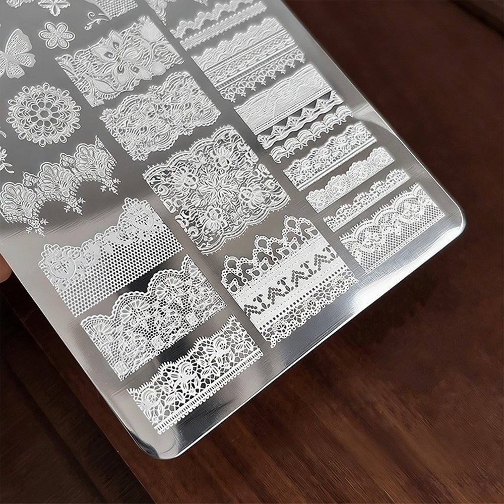 9*15cm 3D Lace Butterfly Nail  - đánh giá và giá 3D Printing Templates Free