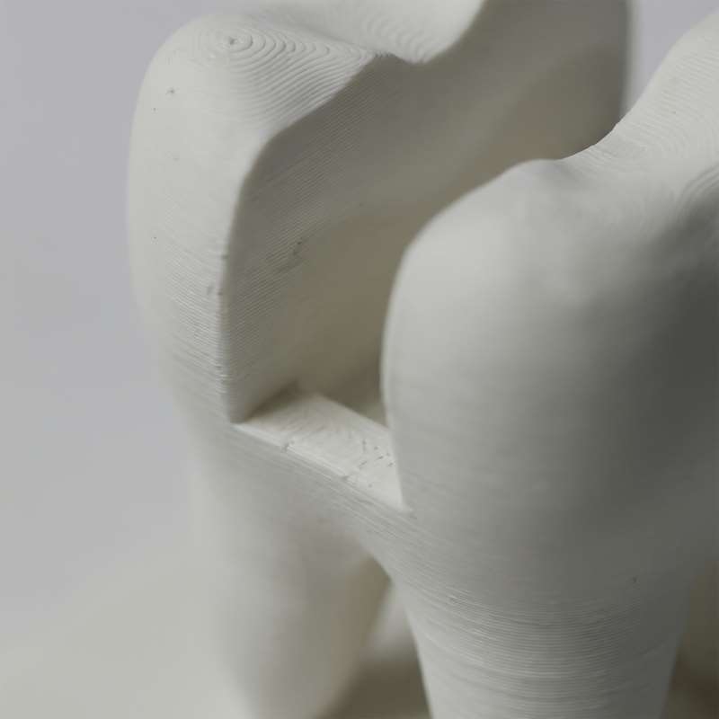 3D Printed Tooth Shaped Busine - đánh giá và giá 3D Printing Desk
