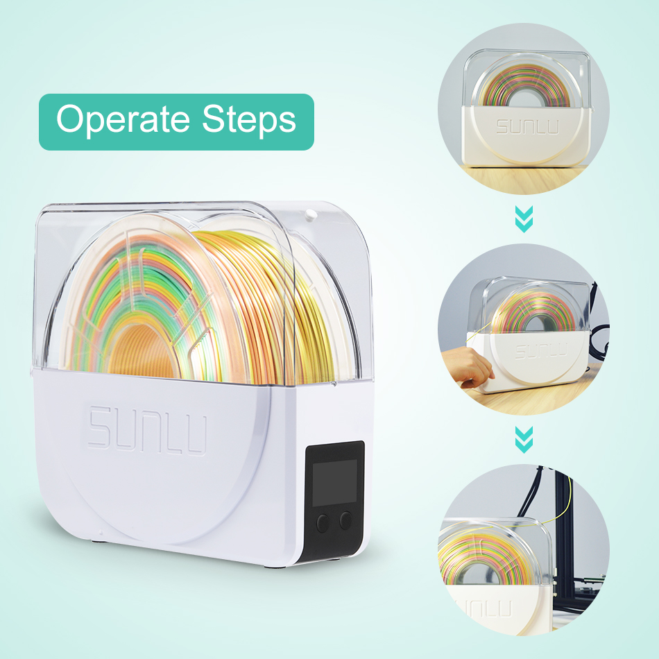 SUNLU 3D Dây Tóc Khô Hộp S1 PL - đánh giá và giá 3D Printing Industry