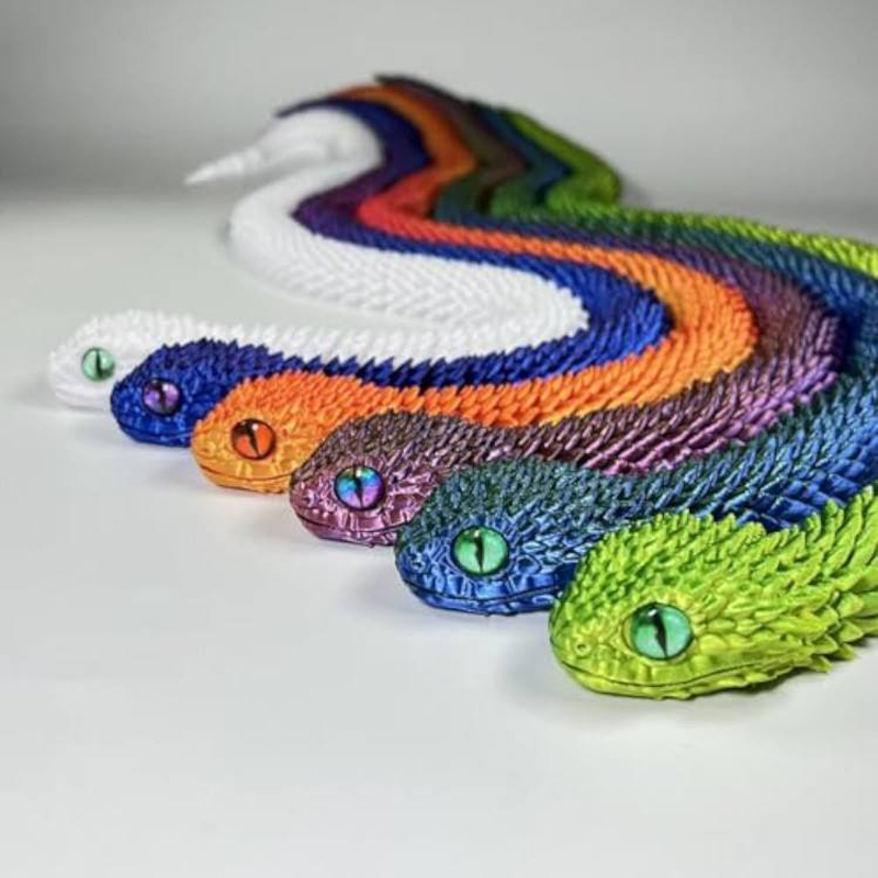 2026 New 3D Printed Snake Real - đánh giá và giá 3D Printing Desk