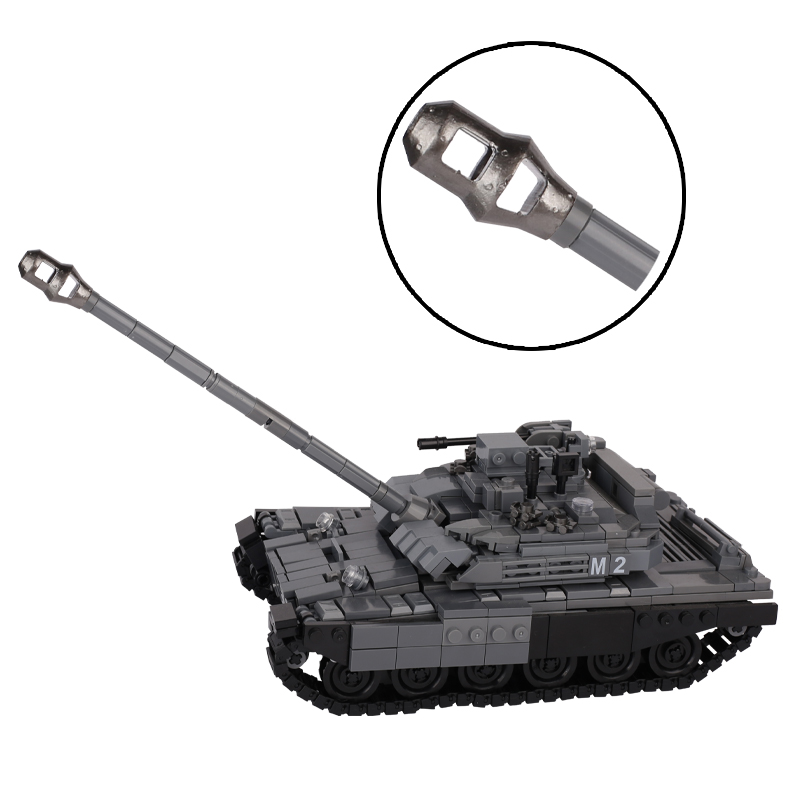 MOC WW2 Military Tank Cannon 3 - đánh giá và giá 3D Printing Lego Bricks
